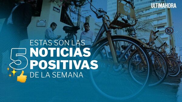 Bicisendas, más medallas para el país y otras noticias positivas