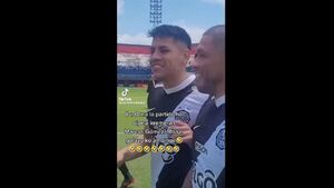 La broma a Marcos Gómez por su festejo