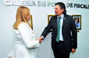 Alto funcionario de los Estados Unidos también se reunió con la fiscal General del Estado - PDS RADIO