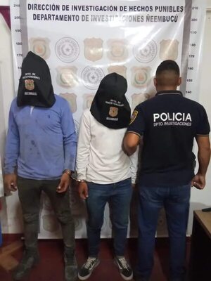 Policía detiene a dos sospechosos por robos de cables - Policiales - ABC Color