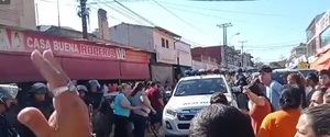 Aparatoso allanamiento a un comercio en mercado de San Lorenzo » San Lorenzo PY