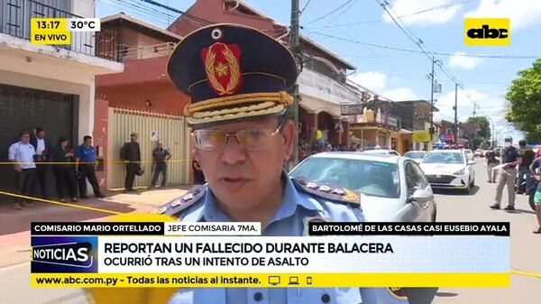 Motochorro falleció atropellado por su víctima - ABC Noticias - ABC Color