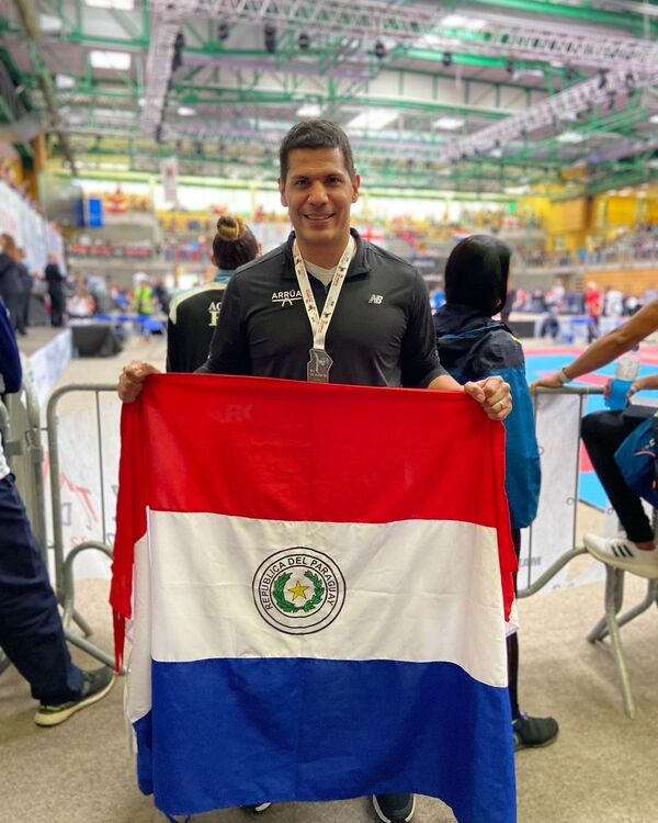 Paraguayo es campeón del mundo de Taekwondo ITF.