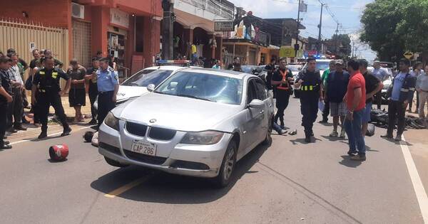 La Nación / Intento de asalto con derivación fatal: delincuentes intimidaron con disparo y terminaron arrollados