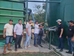 ESSAP brindó capacitaciones y donaciones a la Junta de Saneamiento de Carmelo Peralta