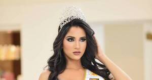 La Nación / La paraguaya Fiorella Zaracho quedó en el top 5 de Miss Reina Mundial de las Américas y del Caribe