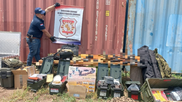 Diario HOY | Incautan armas de guerra en un allanamiento realizado en Filadelfia