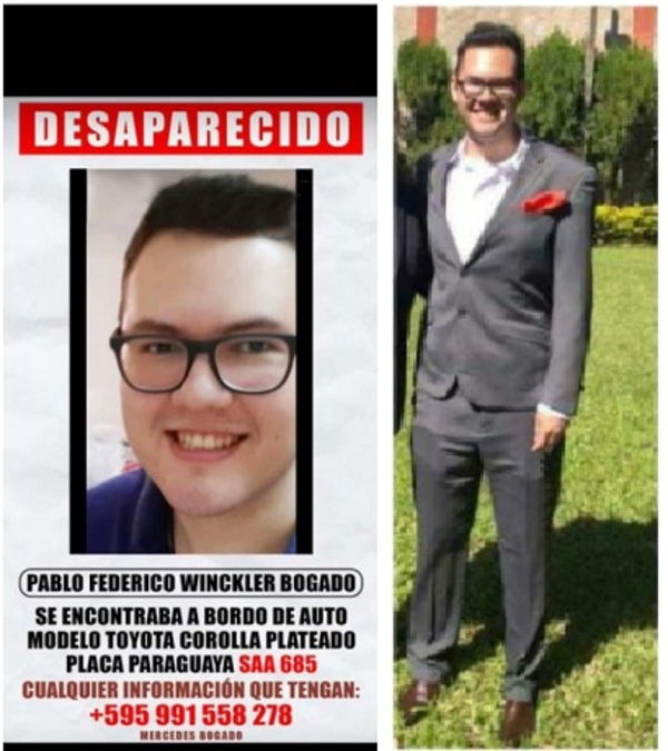 Reportan desaparición de un joven, miembro de una conocida familia - Radio Imperio