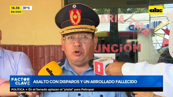 Motochorro falleció atropellado por su víctima en Asunción - ABC Noticias - ABC Color