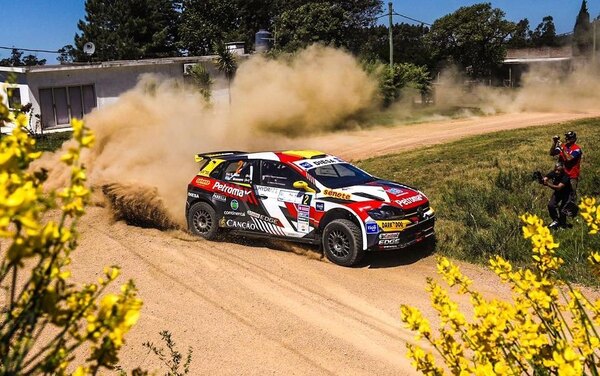 Saba acelera en el shakedown del Rally del Atlántico