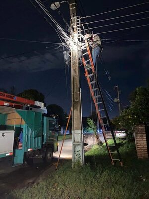Las ciudades donde habrá cortes de electricidad de ANDE este sábado - Nacionales - ABC Color