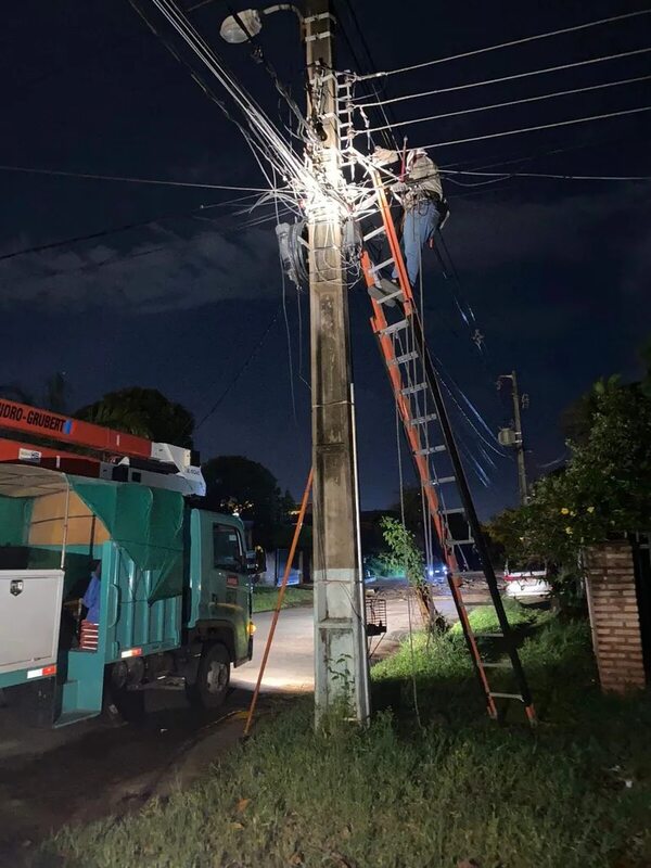 Las ciudades donde habrá cortes de electricidad de ANDE este sábado - Nacionales - ABC Color