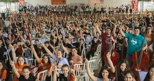 La Nación / #SuenaParaguay: megaorquesta reunirá a 1.400 niños y jóvenes en Arena SND
