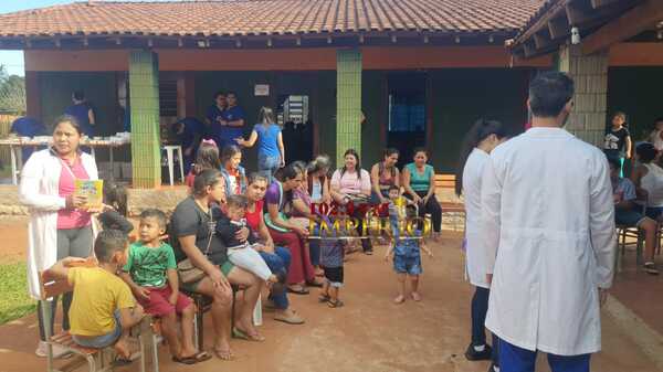 UCP realiza jornada de atención médica básica gratuita en Cerro Cora'i - Radio Imperio