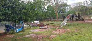 Temporal destechó viviendas en San Alfredo y Curuzú Ñu