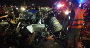 Trágico accidente deja dos muertos y un herido grave en Minga Guazú - ABC en el Este - ABC Color