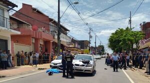 Motochorro atropellado por su víctima ya está fuera de peligro