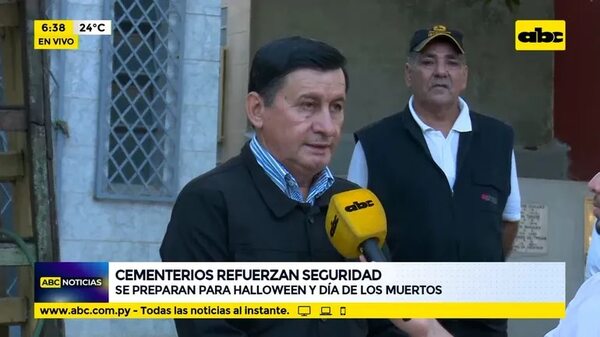 Cementerios refuerzan seguridad - ABC Noticias - ABC Color