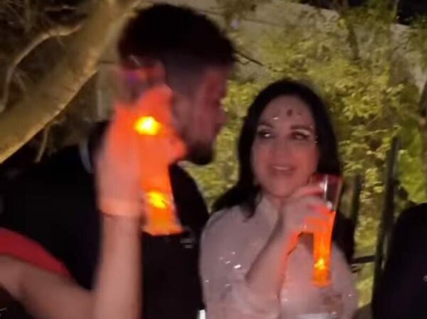 (VIDEO)¿Zuni Castiñeira se reconcilió con su ex?: Estuvieron en una fiesta y hubo piquito