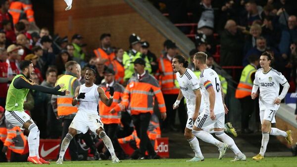 El Leeds castiga al Liverpool en Anfield