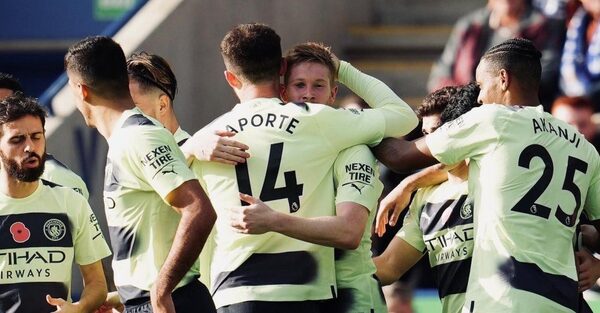 El Manchester City se coloca como líder provisional de la Premier League inglesa