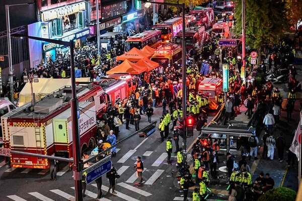 Estampida en celebración de Halloween deja al menos 120 muertos y un centenar de heridos, en Seúl - ADN Digital