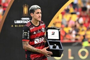 Pedro, máximo artillero y mejor jugador de la Copa Libertadores 2022 - Fútbol Internacional - ABC Color