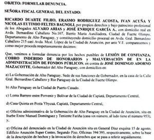 Nulo avance de la Fiscalía en caso de irregularidades en Alto Paraguay - Nacionales - ABC Color