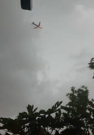 (VIDEO) ¡Sigue el terror! Otro vuelo desde Chile con problemas para aterrizar en Paraguay