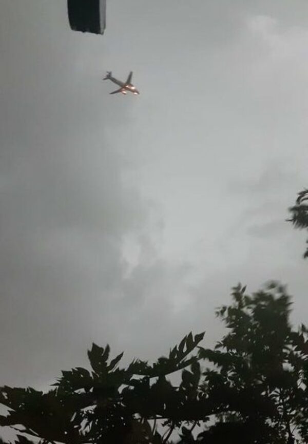 (VIDEO) ¡Sigue el terror! Otro vuelo desde Chile con problemas para aterrizar en Paraguay