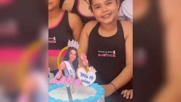Festejó su cumple con temática de Nadia Ferreira