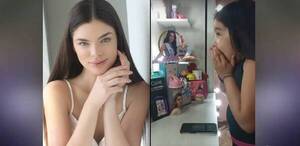 Crónica / [VIDEO] El gestazo de Nadia Ferreira para con su mini fan