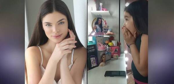 Crónica / [VIDEO] El gestazo de Nadia Ferreira para con su mini fan