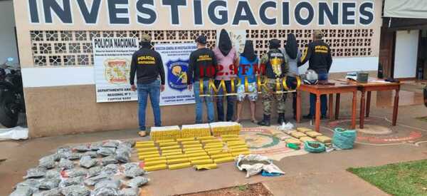 Tres detenidos en allanamientos e incautación de 140 kilos de marihuana - Radio Imperio