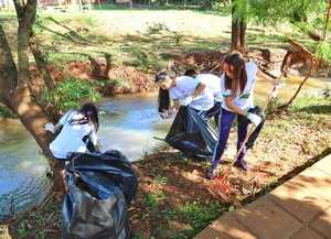 Retiran más de 11.000 kilos de basura del arroyo Acaraymi de CDE - La Clave