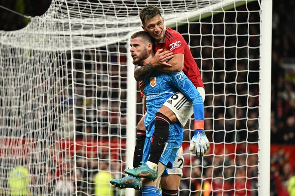Con un David de Gea espectacular, Manchester United suma tres puntos fundamentales