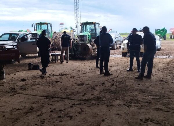 Unos 7 hombres armados se robaron herbicidas, efectivo y varios objetos de una agroganadera