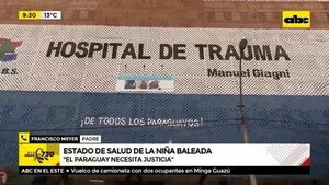 Estado de salud de la adolescente baleada - ABC Noticias - ABC Color