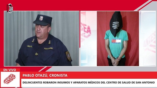 Detienen a sujetos que hurtaron insumos de un centro de salud de San Antonio - Megacadena — Últimas Noticias de Paraguay