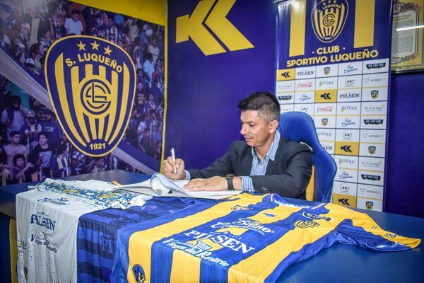 Gustavo Florentín llega a Luqueño con el objetivo de dar 'muchas alegrías' a la afición