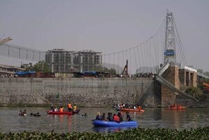 Video: Aumenta la cifra de muertos por caída de puente en la India - Mundo - ABC Color