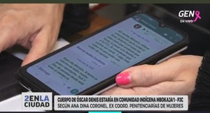 Funcionaria desmiente al Gobierno y prueba que sí informó sobre paradero de Denis y Urbieta - ADN Digital