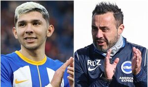 El tremendo elogio de Roberto De Zerbi, DT del Brighton, a Julio Enciso