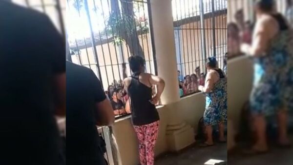 Video muestra cómo Carmen Villalba creaba tumulto en el Buen Pastor