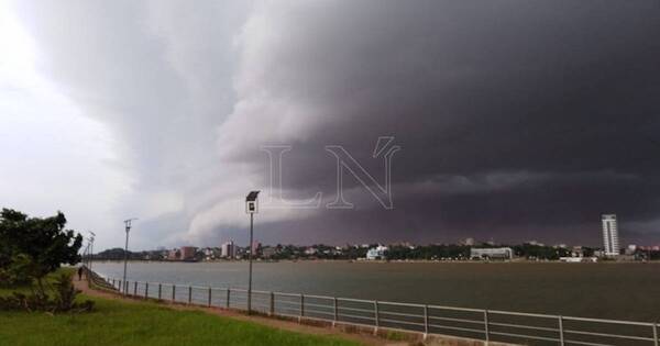 La Nación / Meteorología alerta sobre fenómeno de vientos de hasta 80 km/h