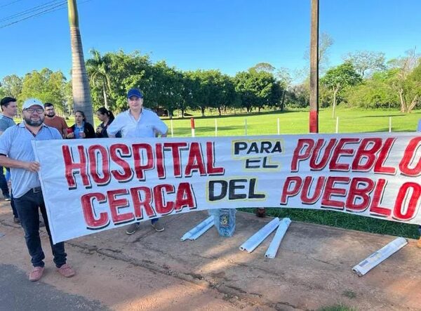 Amenazan con abandonar el oficialismo si no construyen hospital “cerca del pueblo” - Nacionales - ABC Color