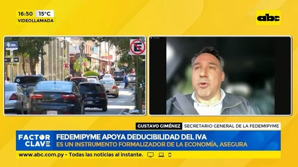 Fedemipyme apoya deducibilidad del IVA - Factor Clave - ABC Color