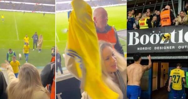 Crónica / [VIDEO] Dahiana se quedó con la casaca de su ídolo