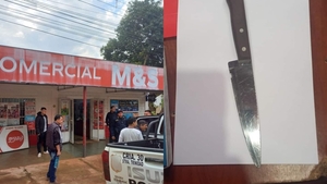 Reducen a joven que sup. intentó asaltar a comerciantes en Trinidad