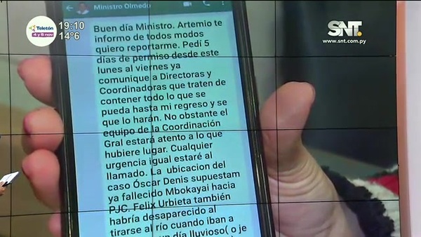 Polémicas revelaciones: Otro bochorno sacude a las autoridades - SNT